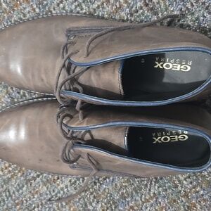 Geox Men's Dark Brown Chukka Boots